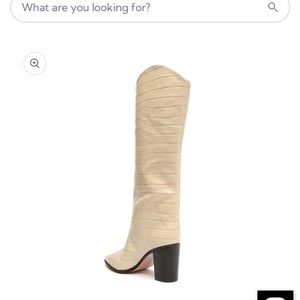 Schutz Maryana Block Heel Croc Boot